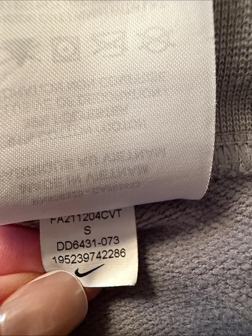 Nike Dri-FIT Get Fit Gray Leopard Print Joggers Size S DD6431-073